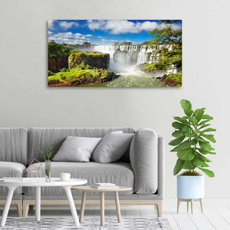Waterfall Argentina - Wrapped Canvas Print