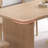 Simple solid wood table and chair combination-104367390