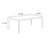 Nordic simple solid wood rectangular coffee table-495434228