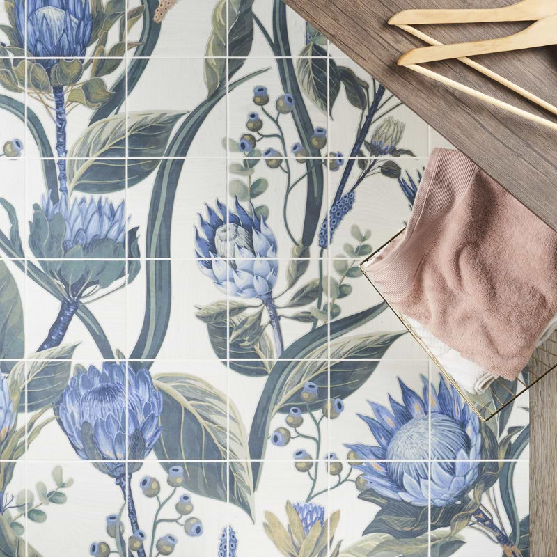 Angela Harris Wilder 8x8 Mural Matte Porcelain Tile