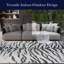 Tapis intérieur / extérieur ivoire à imprimé animalier Ehren-868911433
