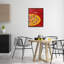 «Tasty Savory Pizza», estampe numérique, design par Kim Allen-426168719-426168718