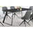 Smith Black Rectangular Ceramic Top Dining Table