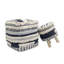 Pouf carré rayé 18 po Grand Canyon
