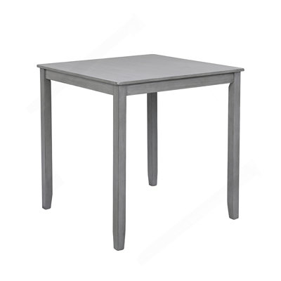 Wooden Dining Square Table, Kitchen Table for Small Space, 4 Person Dining Table by Winston Porter