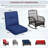 Outdoor Deep Seat Cushion Set, Waterproof Fade Resistant Patio Replacement Cushions – 1 Back & 1 Seat Cushion-843069352