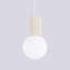 Bernis 1 - Light Brushed Nickel Pendant-181324293