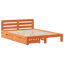Bed Frame Without Mattress 140X190 Cm Solid Wood Pine-762677206-762677197