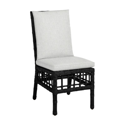 Newport Patio Dining Side Chair with Cushions