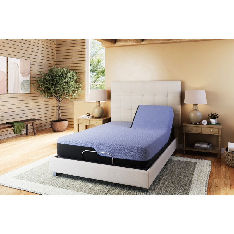 Très grand matelas avec mousse structurelle et composants de support de ressorts