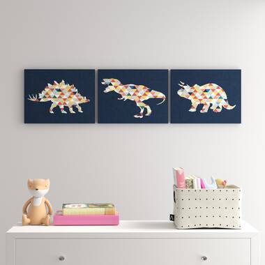 Mod Dinosaur Large Kids' Wall Decal Stickers - Sweet Jojo Designs : Target