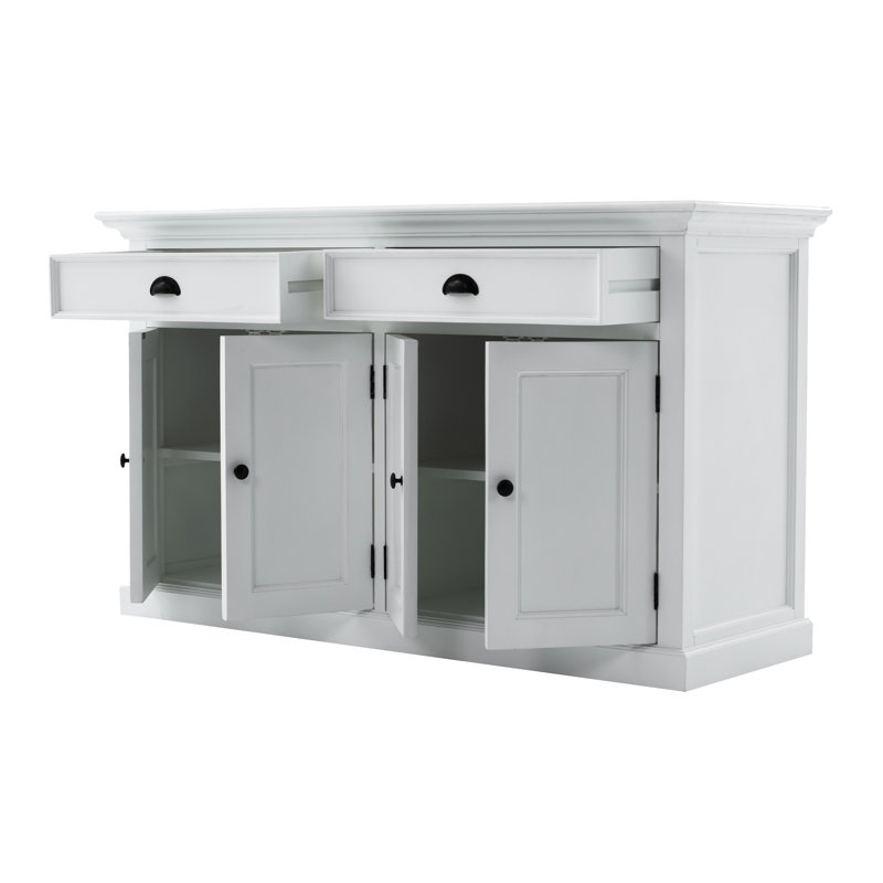null Malaga 2 Adjustable Shelves-Bottom Buffet Table