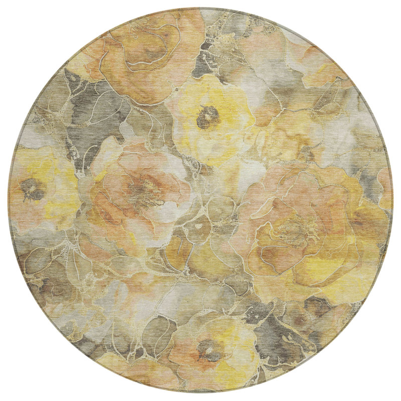 Tapis rond 8 po