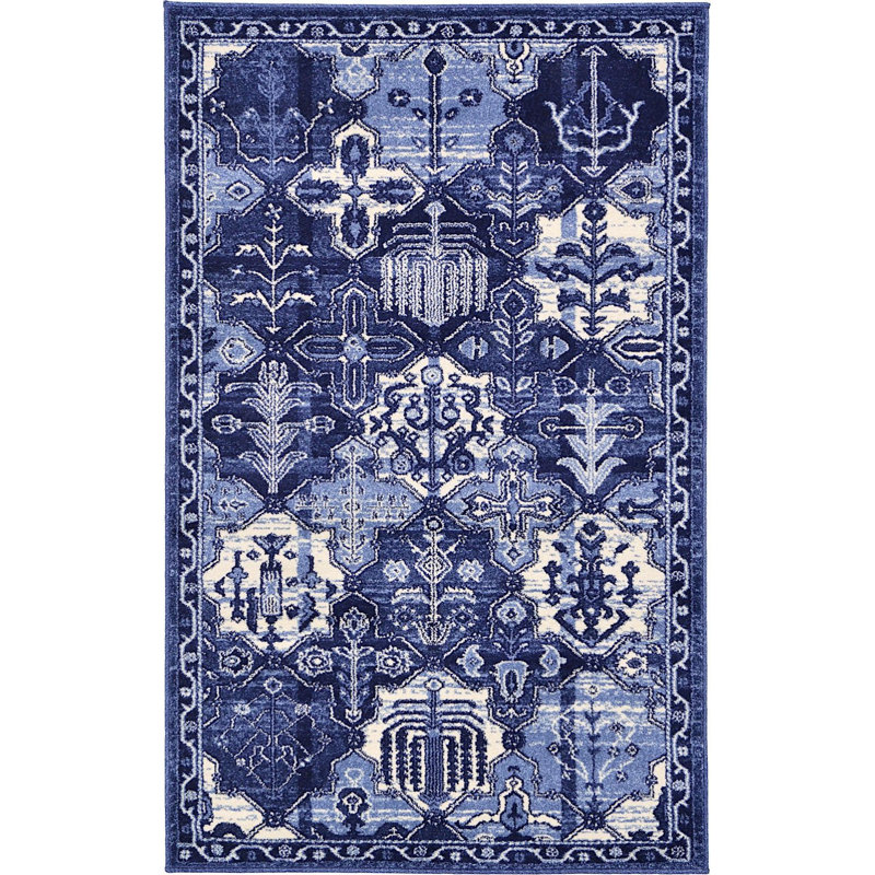 Abdurraheem Oriental Indoor Rug, Rectangle 10' x 14'