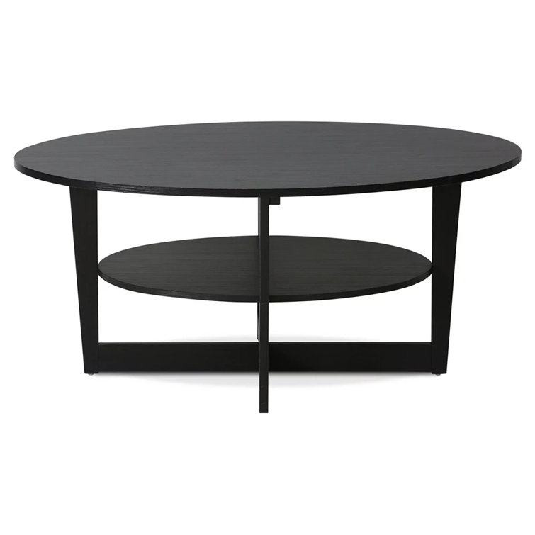 Yalim Sled Oval Coffee Table with Storage
