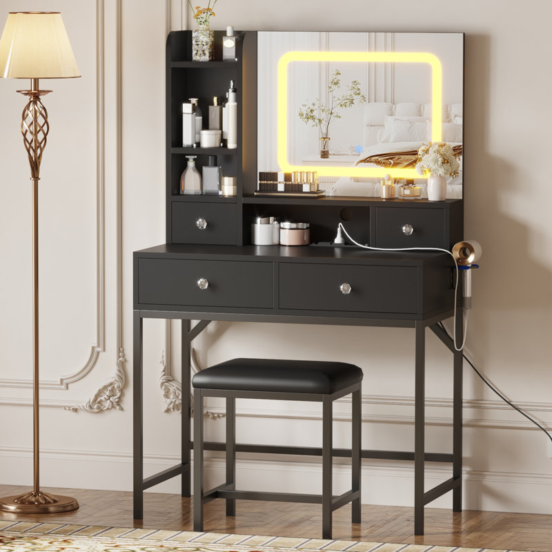 Dressing Table with Mirror