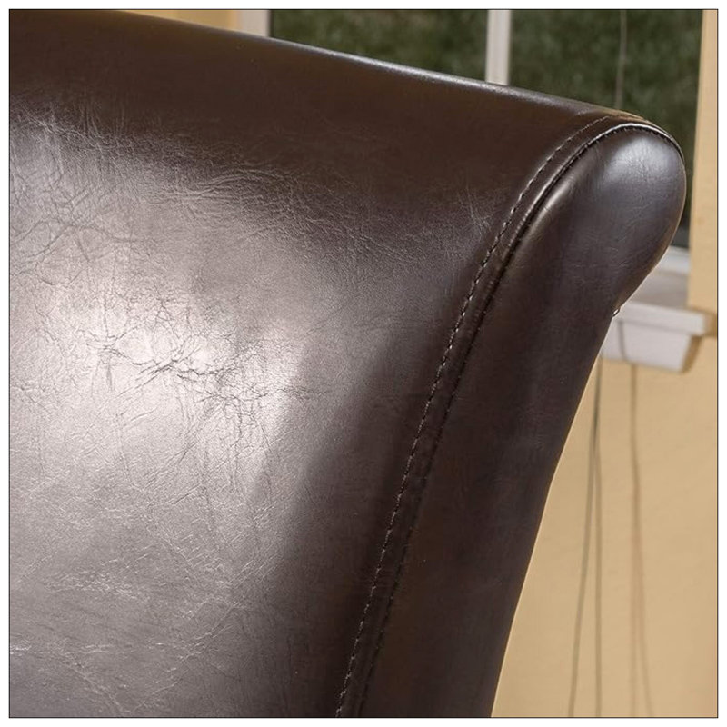 30.25'' High Swivel Bar Stool,Brown