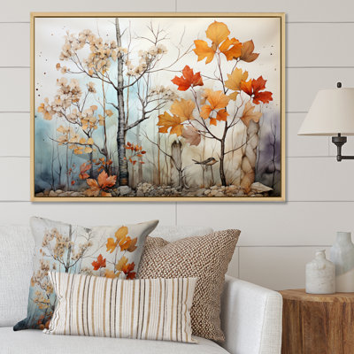 " Peach Grey Maple Tree Whispering Maple III "