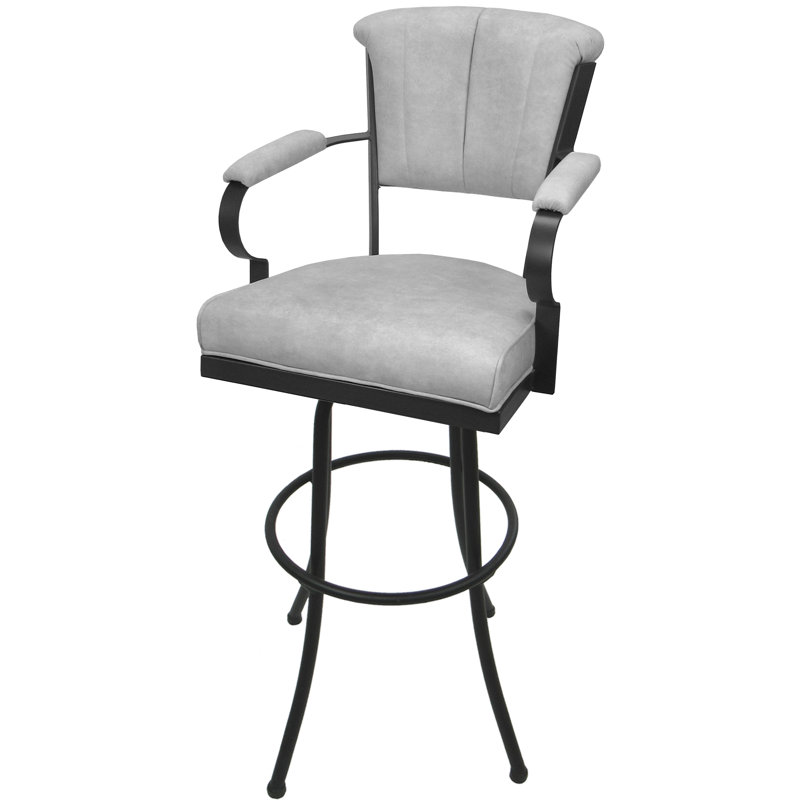 Tabouret très grand Hallah, Stuc / gris