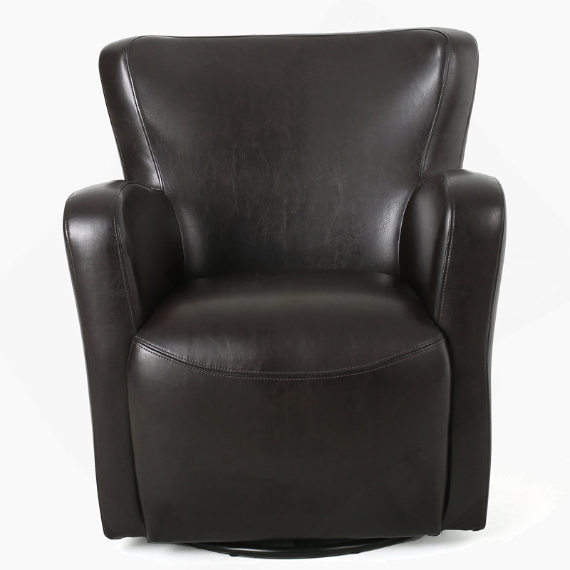 Fauteuil club à oreilles pivotant