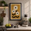Three Daisies Ascending Retro - Wrapped Canvas-475575806-475575807