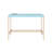 Midriaks Writing Desk W/USB Port In Baby Blue & Gold Finish OF00023-1587817992