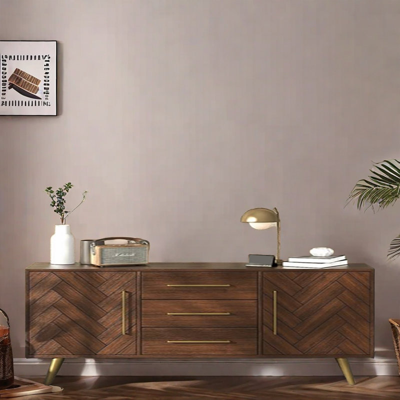 Simple Modern Home Dining  Accent Cabinet
