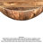 Teasdale Solid Wood Single Drum Coffee Table