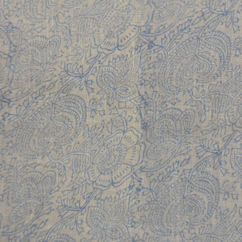 Allure Floral Fabric, Linen