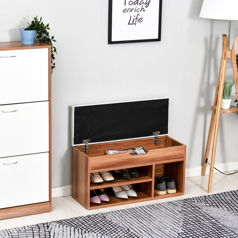 6 Pair Shoe Storage Bench