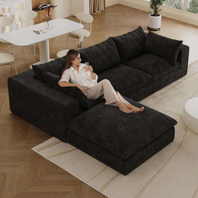 Deep Seat Sectional Sofa Couches