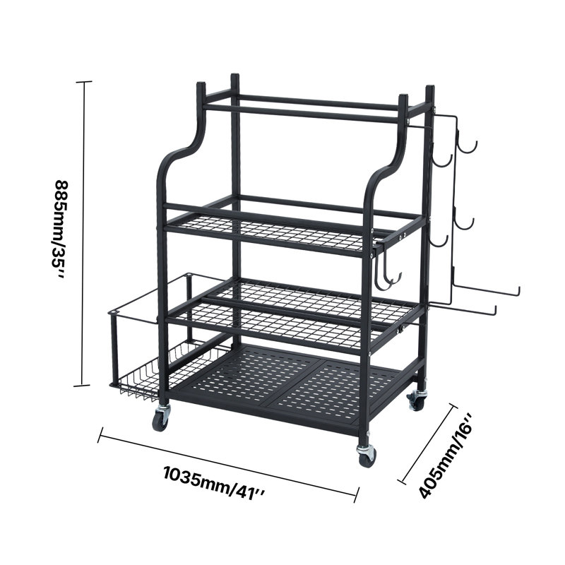 Steel Freestanding Multi-Use Sports Rack