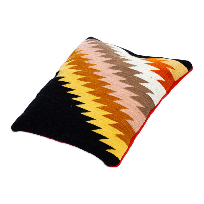 Abstract Cotton Blend Pillow Cover
