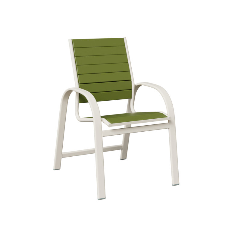 Berlin Gardens Murphy Poly Dining Chair, Kiwi Green
