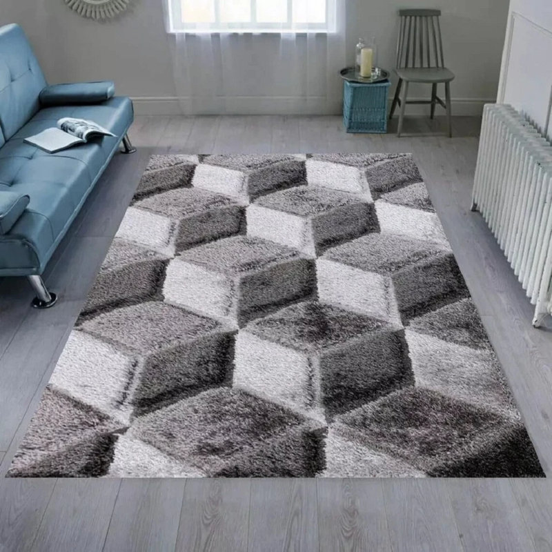 Qurto Grey, Rectangle 160 x 230 cm
