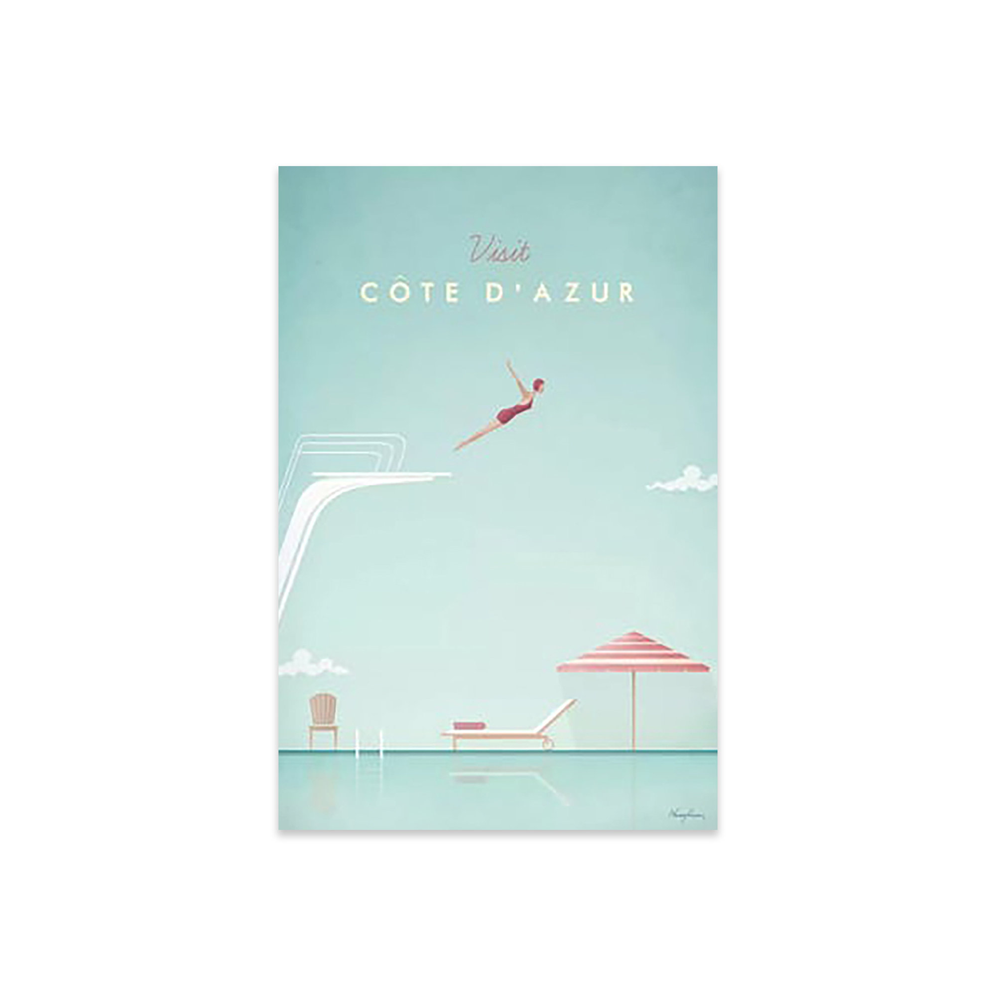 Dovecove Cote D'azur Print On Acrylic Glass | Wayfair