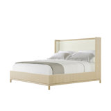 Montauk Upholstered Wingback Bed