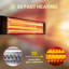Electric Ceiling Mounted Patio Heater