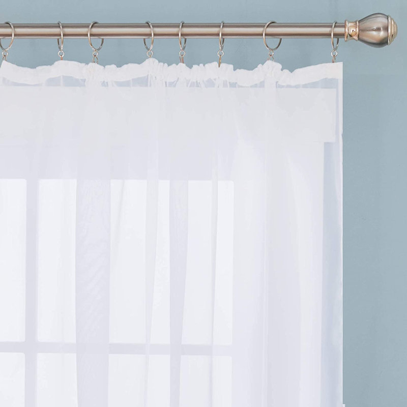 Hookstown Sheer Curtain Pair