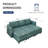 Zendajas 85'' Upholstered Sleeper Sofa-1188865586