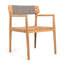 Ensemble de meubles d'extérieur en bois d'acacia 5 pièces-606204149