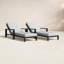 Hoyt 35'' Outdoor Metal Chaise Lounge-460084295