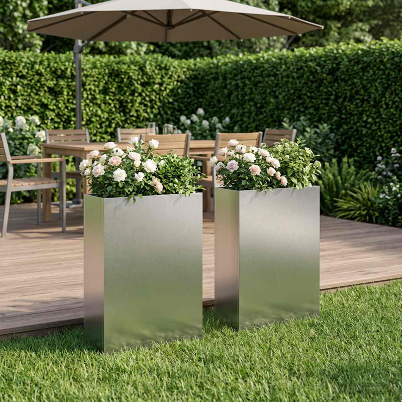 Planter, 50cm H x 40cm W x 30cm D, 2