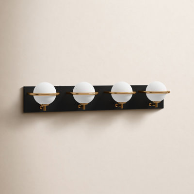 Bertram 4 Light Frosted Dimmable Vanity Light