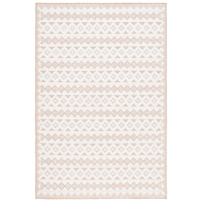 Tapis d'intérieur / extérieur à motif géométrique Kenenth Performance