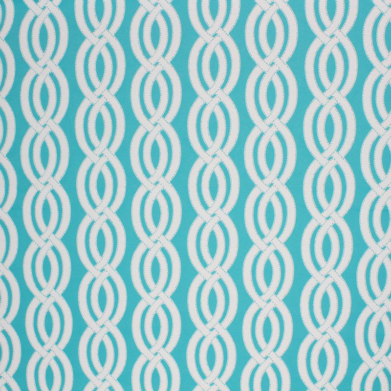 Veranda Fabric, Turquoise