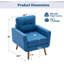 Fauteuil d'appoint Jadier 28,7 po Mid-Century-539816116
