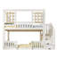 Solid Wood Storage Bed