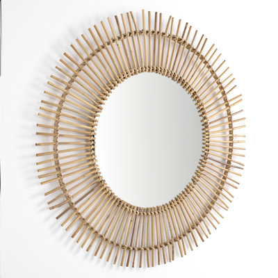 Sainsbury Rattan Mirror
