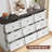 Farmhouse 9 Drawers Dresser, Storage Dressers Organizer For Bedroom-106536654